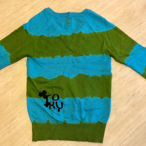 New Roxy Colour Black Striped Sweater Size M - Picture 4 of 7